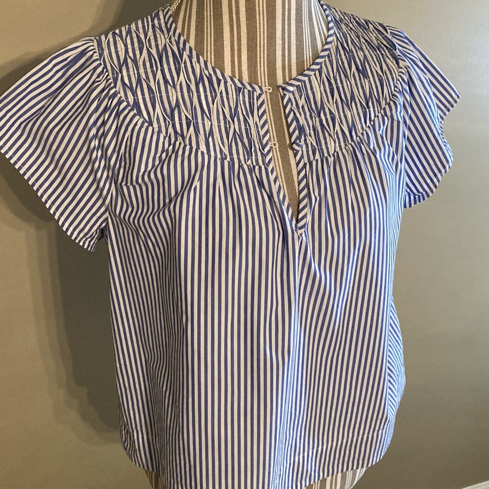 Cool and crisp, stripes for summer!  Youthful, fun and feminine!